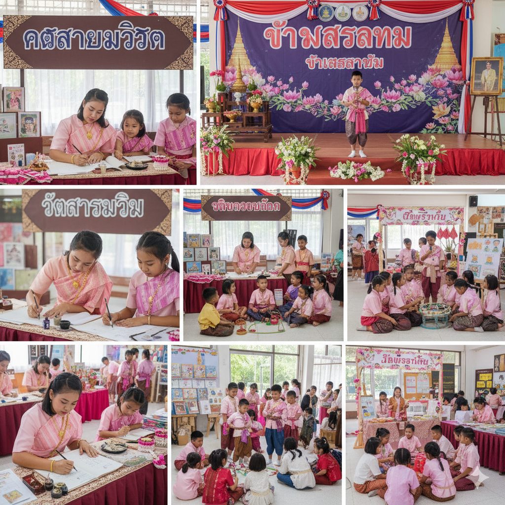 กิจกรรมวันภาษาไทย